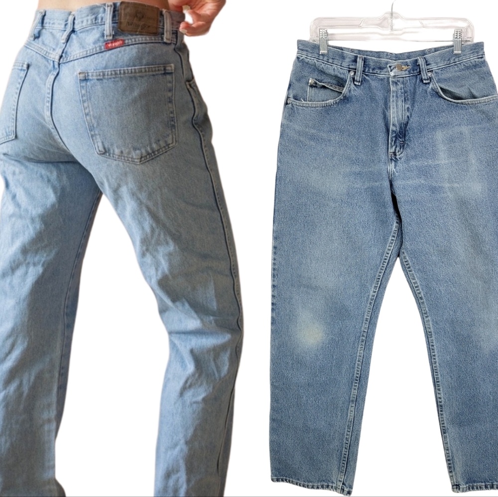 Vintage 90s Wrangler Relaxed Straight Fit Jeans Size 32